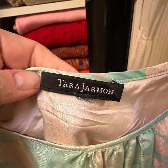 Tara Jarmon silk shift dress - Picture 4 of 7